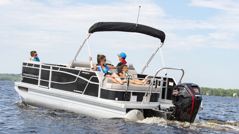 Princecraft Boats  2022 Princecraft Vectra 21 Sport Pontoon Boat in Grey Photo